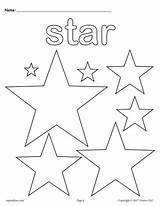 Coloring Star Pages Stars Shapes Kids Shape Worksheets Printable Tracing Worksheet Color Drawing Print Cutting Preschool Toddlers Preschoolers Sheet Template sketch template