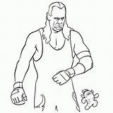 Undertaker Kane Catcheurs Imprimer Coloriages Wrestlers Raskrasil Danieguto Coloriage sketch template