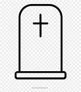 Para Lapida Colorear Tombstone Coloring Ultra Gravestones Pages Cross Pngfind sketch template