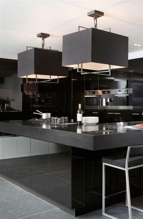 luxury kitchen design nuances  black decor renewal modern kitchen design modern
