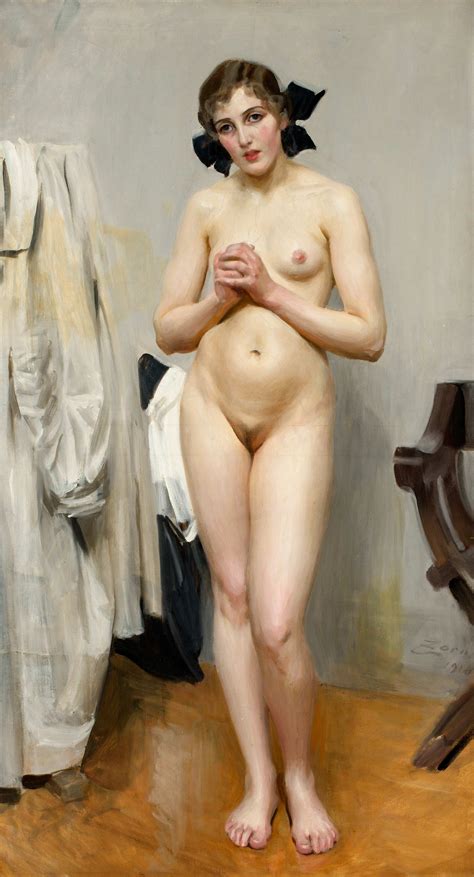 Anders Zorn Nude Woman Oil Painting Reproduction