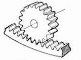 Gear Gears Types Spur Helical Pinion Rack Ring Worm Used Circular Teeth Bevel Inside Arrangement Planetary Cylindrical Shaped Within May sketch template