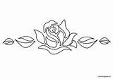 Rose Blumen Schablone Vorlagen Schablonen Imgs Gazo Coloringpage sketch template