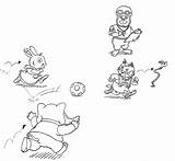 Coloring Pages Scarry Richard Busy Cartoons sketch template