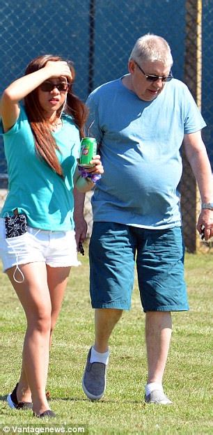 britain s most married man on day out with ninth fiancée