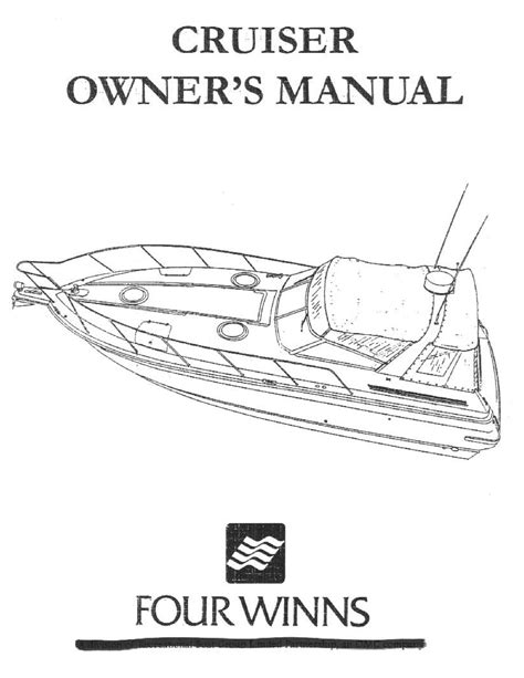 winns  cruiser owners manual   manualslib