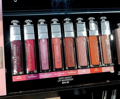 makeup beauty   dior addict lip maximizer  shades quick