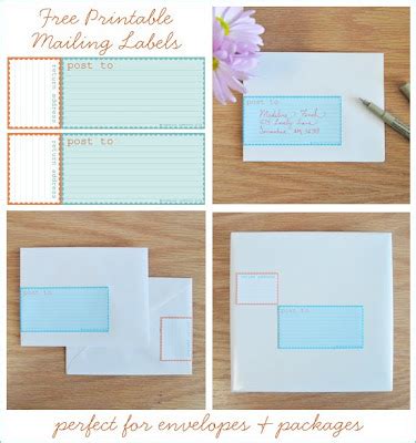 garden grow  printable mailing labels