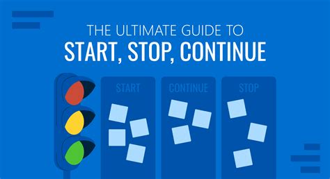 ultimate guide  start stop continue retrospective