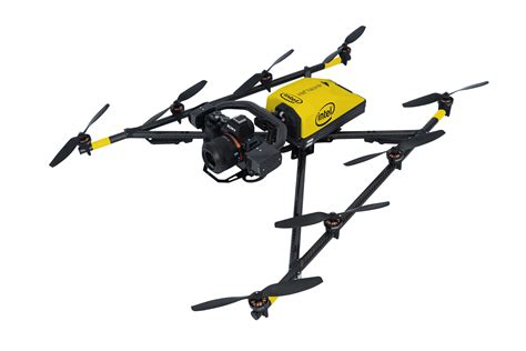 intel announces falcon  professional drone packing full frame camera quad core atom processor