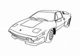 Colorare Disegni Maserati Sportive Modified Coluroid Supercars Granturismo Coloringhome sketch template