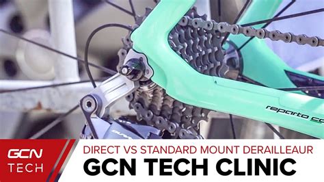 direct mount  standard mount rear derailleur gcn tech clinic askgcntech youtube