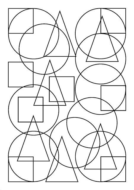 shapes  children circles squares cute  geometric shapes