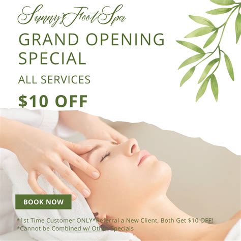 sunnys foot spa massage spa  youngstown