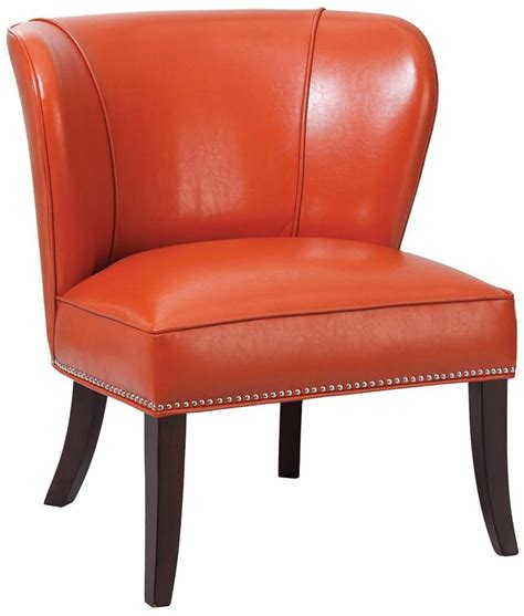 burnt orange accent chair home furniture design