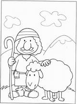 Shepherd Shepherds Appreciation Berger Parabole Getcolorings Coloringhome sketch template