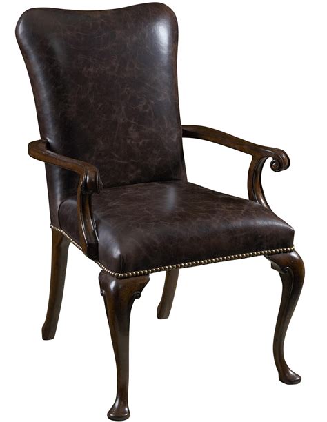 leather dining room chairs  arms home furniture design