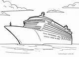 Kreuzfahrtschiff Kapal Malvorlage Mewarnai Laut Pesiar Schiffe Mewarna Contoh Malvorlagen Ausmalbild Ausmalen Kostenlos Boote sketch template