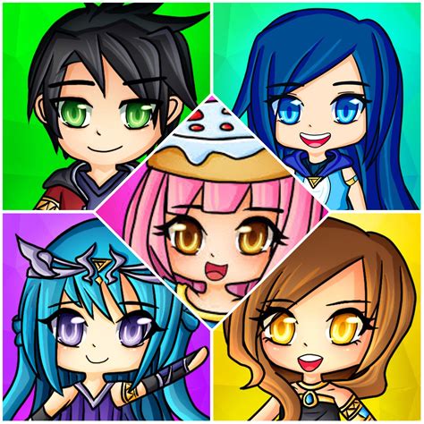 funneh coloring page itsfunneh   krew coloring pages coloring images   finder