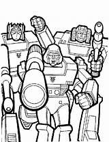 Chiquipedia Transformer Optimus Autobot Robot Carros Ampliar Armas sketch template