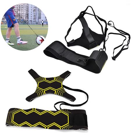 volleybal voetbal kick solo trainer riem verstelbare swing bandage controle voetbal training aid