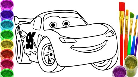pretty image  lightning mcqueen coloring pages albanysinsanitycom