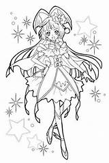 Coloring プリキュア Pages Glitter Force Google 塗り絵 Anime 魔法 使い 検索 Template ぬりえ Cure Prinses Mode Princess Jp Books Pretty sketch template