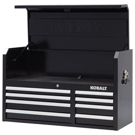 Kobalt 41 In W X 24 5 In H 8 Drawer Steel Tool Chest Black In The Top