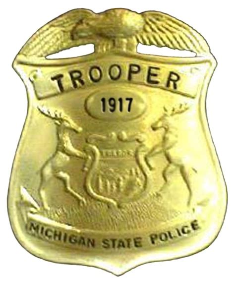 michigan state police badge   crime shows  tv pinterest