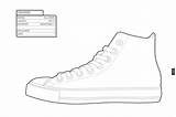 Shoes Books Coloring Those Converse Learning Sneaker Book Brainpickings sketch template