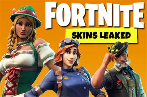 Fortnite New Skins Leaked Season 6 0 Update Reveals New Skins Coming
