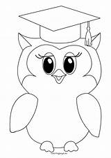 Graduation Coloring Pages Cap Gown Preschool Hat Baseball Birthday Owl Drawing Getdrawings Getcolorings Cat Color Printable sketch template