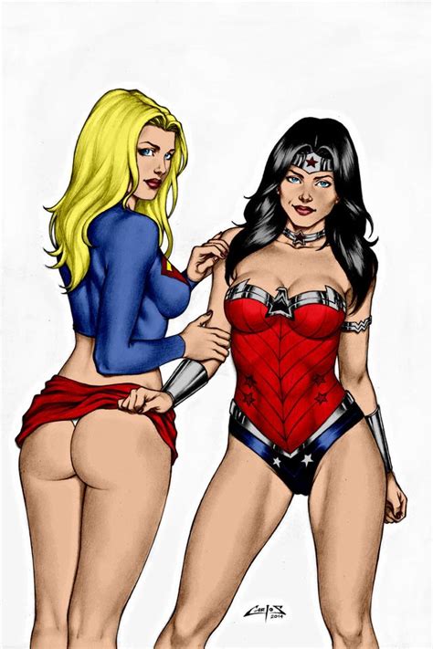 supergirl and wonder woman naughty lesbians wonder woman and supergirl