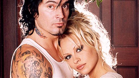 pamela anderson on tommy lee fight with brandon he s a