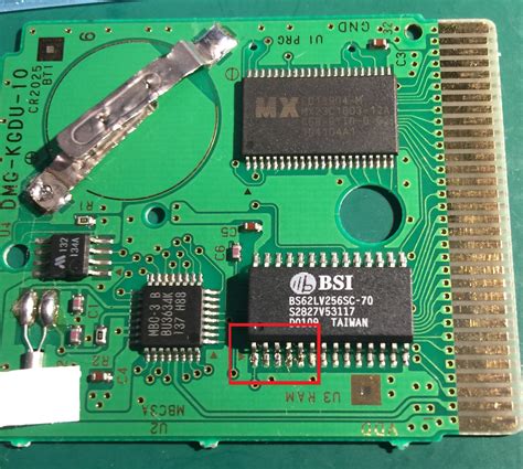 erledigt gbc spiel reparieren hardware software hilfe circuit board