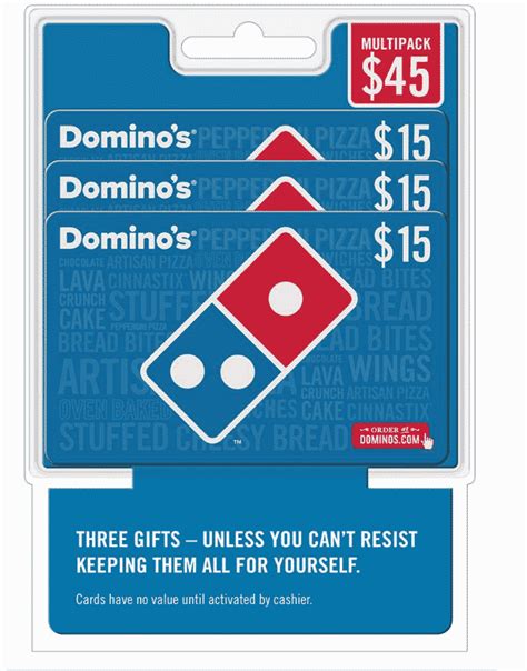 dominos gift card   mybjswholesale