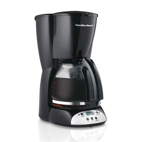 Hamilton Beach Coffee Maker 12 Cup Programmable For Cone Filters