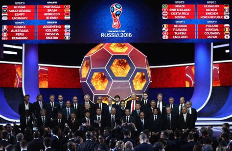 final draw of the fifa world cup 2018 in russia · russia