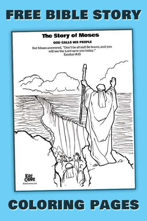 printable bible story coloring pages  activities  kids
