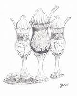 Parfait Keaton John Drawing Trio Illustrations Food 9th Uploaded October Which 2010 sketch template