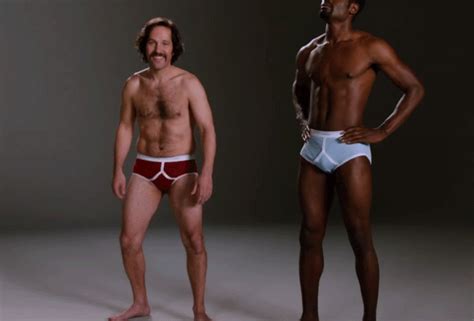 watch paul rudd in his underwear and other great things from the “anchorman 2” trailer queerty