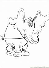 Horton Coloring Who Hears Pages Elephant Printable Drawing Color Colorir Book Cartoons Pintar Para Desenho Online Info Getcolorings Desenhos Disney sketch template