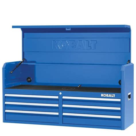 Kobalt 2000 Series 52 In W X 24 5 In H 6 Drawer Steel Tool Chest Blue