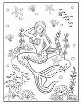 Meerjungfrau Meerjungfrauen Malvorlage Malvorlagen Verbnow Seagrass Kostenlose Fishes sketch template