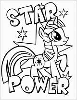 Pony Coloring Little Pages Twilight Sparkle Friends Color Getcolorings Printable sketch template
