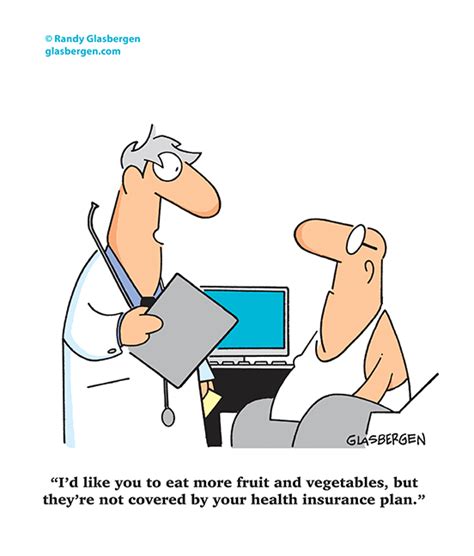 healthcare cartoons cartoons about healthcare randy glasbergen