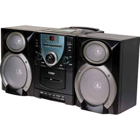 Coby Mini Hi Fi Cd Cassette Player Recorder With Am Fm