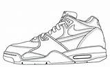 Nike Coloring Shoes Pages Air Jordan Shoe Drawing Basketball Tennis Sneakers Max Printable Force Lebron Logo James Drawings Sketch Jordans sketch template