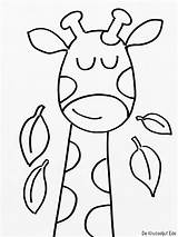 Giraffe Giraf Tekening Tekenen Nek Giraffen Kleurplaten Peuter Tekeningen Steek Eenvoudige Downloaden Yoo Ideen Bilder Zeichnungen Omnilabo sketch template