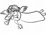 Christmas Angel Trumpet Coloring Cute Pages Drawing Printable Angels Cartoon Categories Getdrawings Template sketch template